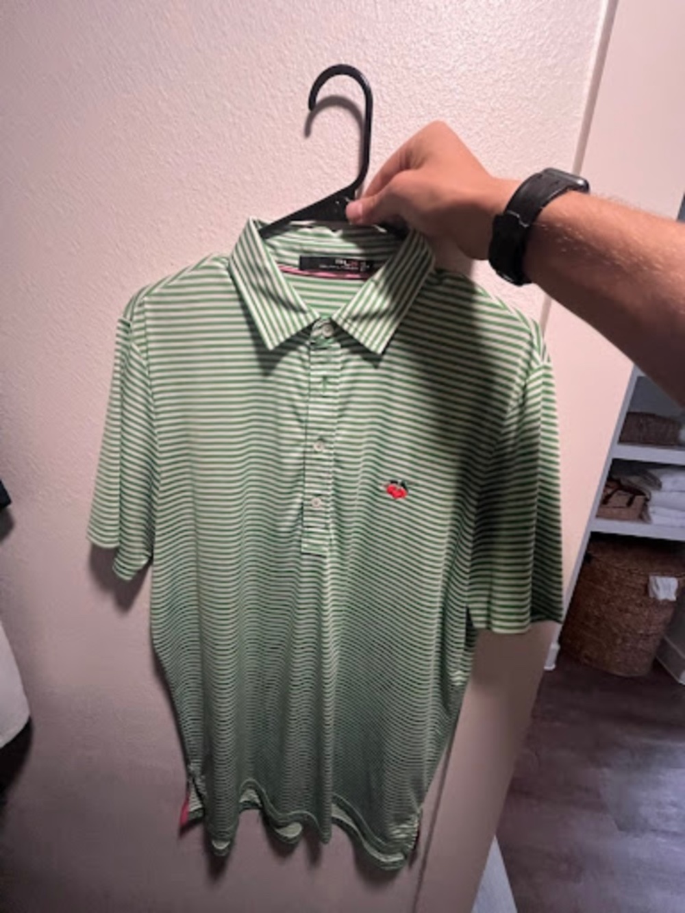 Men’s Performance Golf Polo Shirt Bundle Lot of 5 - RLX, Vineyard Vines & More
